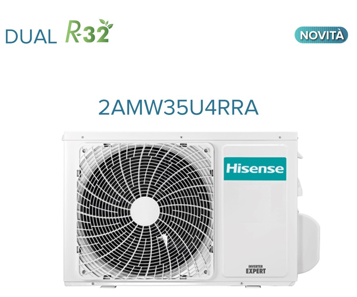 immagine-5-hisense-climatizzatore-condizionatore-hisense-dual-split-inverter-serie-new-comfort-59-con-2amw35u4rra-r-32-wi-fi-optional-50009000-novita-ean-8059657013316