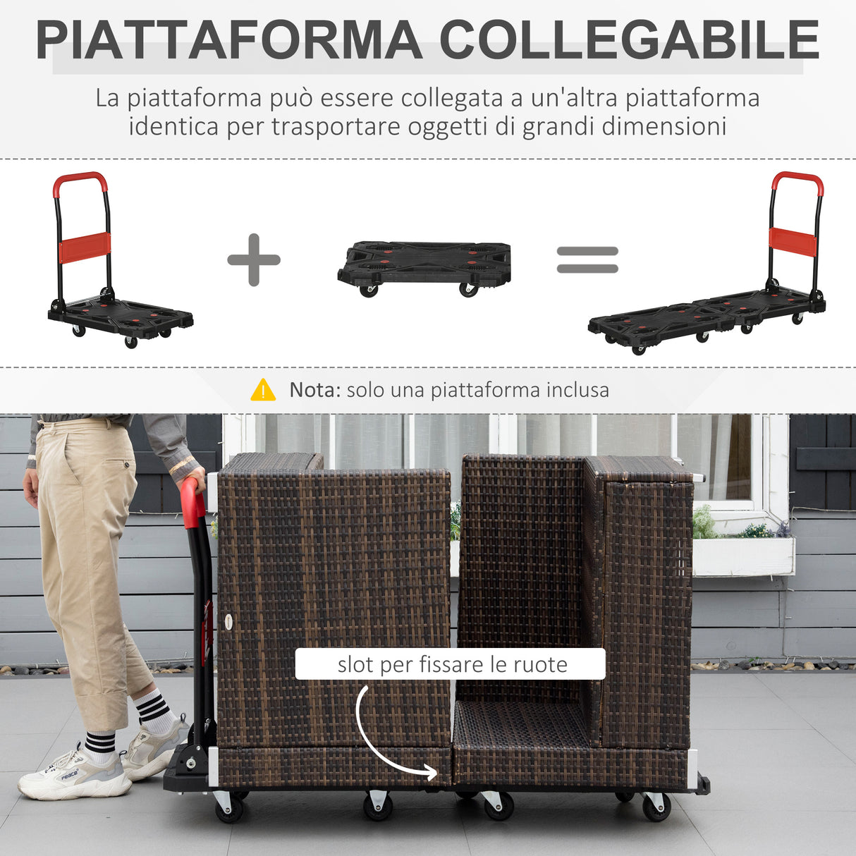 immagine-6-easycomfort-easycomfort-carrello-pieghevole-da-trasporto-in-acciaio-e-pp-con-ruote-max-150kg-70x52-5x90cm-nero-e-rosso