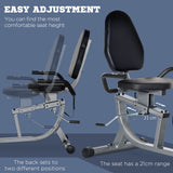 immagine-6-easycomfort-easycomfort-cyclette-orizzontale-recumbent-con-8-livelli-di-resistenza-schermo-lcd-e-seduta-regolabile-122-137x62x103-cm