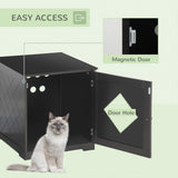 immagine-6-easycomfort-easycomfort-lettiera-per-gatti-con-porta-magnetica-e-piano-dappoggio-in-mdf-e-truciolato-48-5x53x51-5-cm-nera