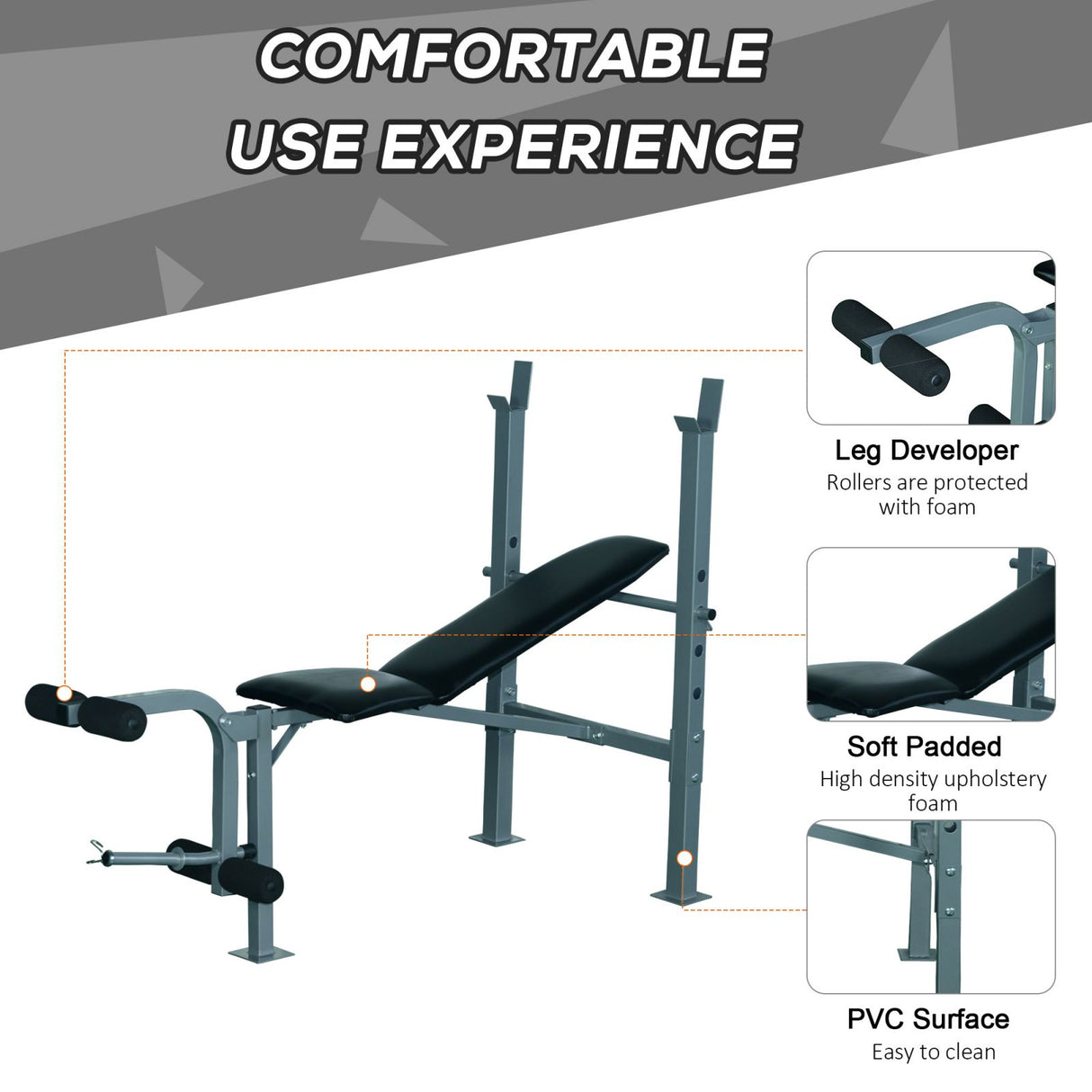immagine-6-easycomfort-easycomfort-panca-piana-sollevamento-pesi-e-addominali-regolabile-con-porta-bilanciere