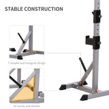 immagine-6-easycomfort-easycomfort-set-2-supporti-bilanciere-in-acciaio-con-3-ganci-altezza-regolabile-e-portata-200kg-argento-nero