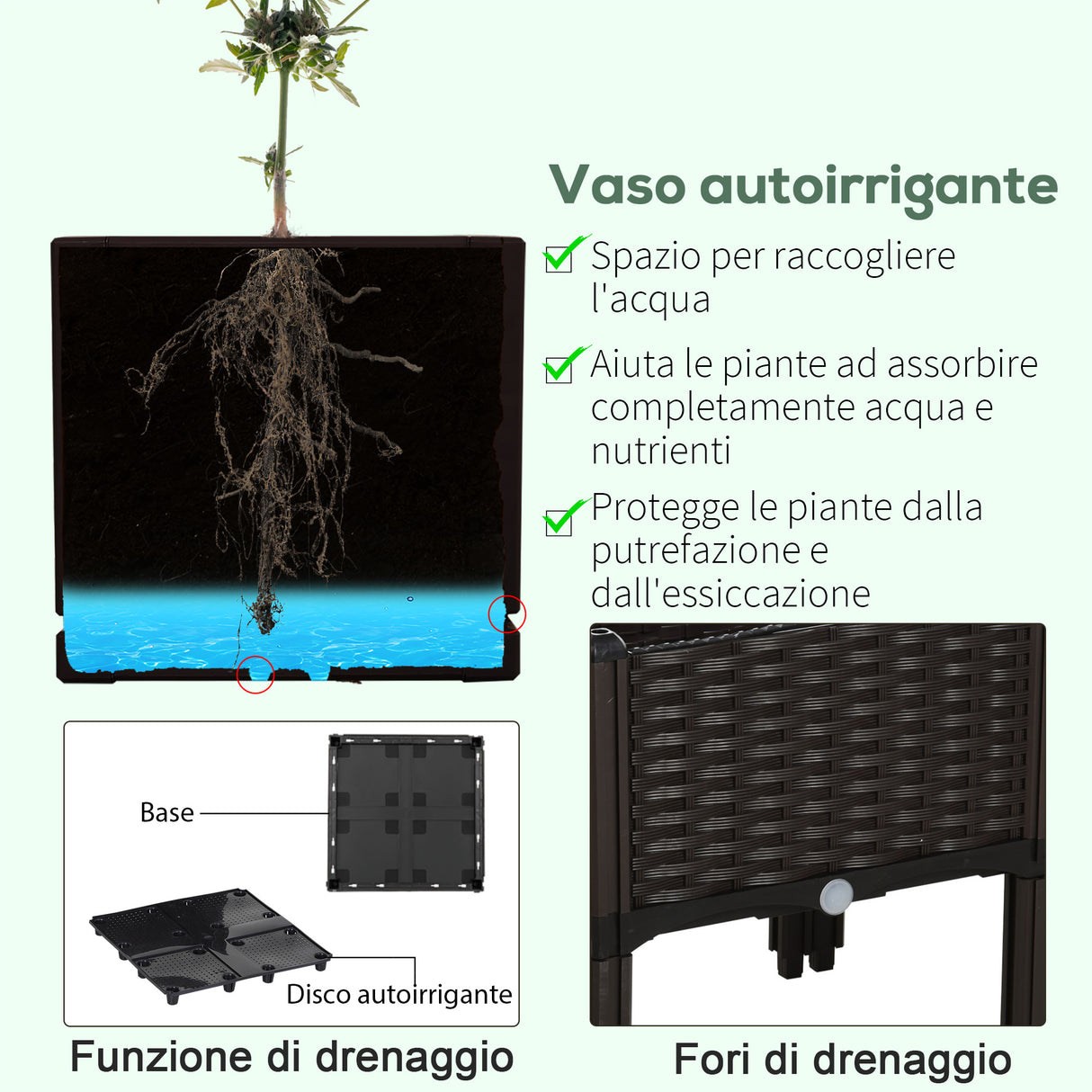 immagine-6-easycomfort-easycomfort-set-4-pezzi-fioriere-da-esterno-autoirriganti-rialzate-letto-da-giardino-rialzato-per-fiori-effetto-rattan-in-pp-marrone-ean-8054144131160