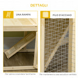 immagine-7-easycomfort-easycomfort-conigliera-per-interno-in-legno-dabete-con-vassoio-estraibile-3-porte-e-area-esterna-151-5x106x97-cm
