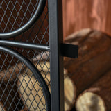 immagine-8-easycomfort-easycomfort-parascintille-per-camino-in-metallo-con-2-porte-chiusura-a-clip-88x30x89cm-nero