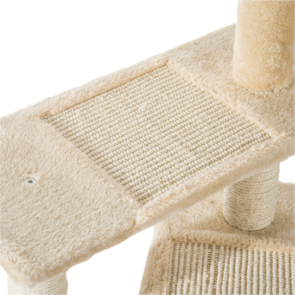 immagine-8-easycomfort-easycomfort-trespolo-per-gatti-multilivello-con-tiragraffi-in-sisal-albero-per-gatti-con-piattaforme-e-cuccia-in-peluche-beige-50x50x100cm