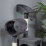immagine-9-easycomfort-easycomfort-albero-per-gatti-con-tiragraffi-per-gatti-casetta-per-gatti-amaca-letto-tunnel-e-pallina-48x48-x125-cm-grigio-scuro