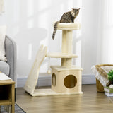 immagine-9-easycomfort-easycomfort-albero-tiragraffi-per-gatti-con-tappetino-e-pali-in-sisal-casetta-sfoderabile-e-lettino-60x30x83cm-beige