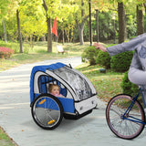 immagine-9-easycomfort-easycomfort-rimorchio-bici-bambini-con-2-posti-2-cinture-di-sicurezza-telaio-in-acciaio-e-copertura-in-tessuto-oxford-blu-ean-8054144134734