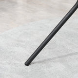 immagine-9-easycomfort-easycomfort-tavolo-da-giardino-rotondo-in-metallo-con-piano-dappoggio-a-rete-91x71-5cm-nero